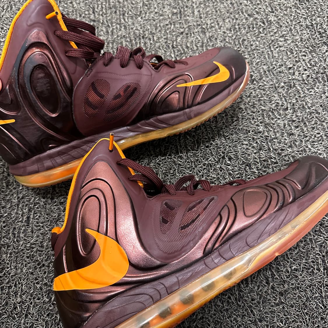 NIKE 나이키 하이퍼포짓 농구화 하이 운동화 브라운 295 상품이미지5