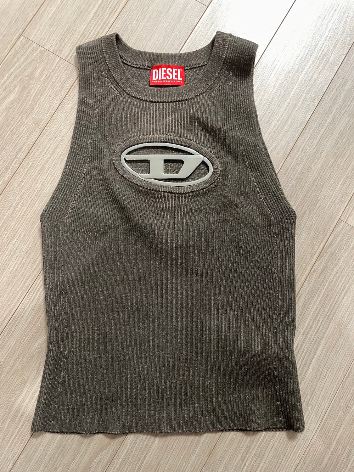 디젤 오네르바 민소매 나시 티셔츠 s사이즈 상품이미지4