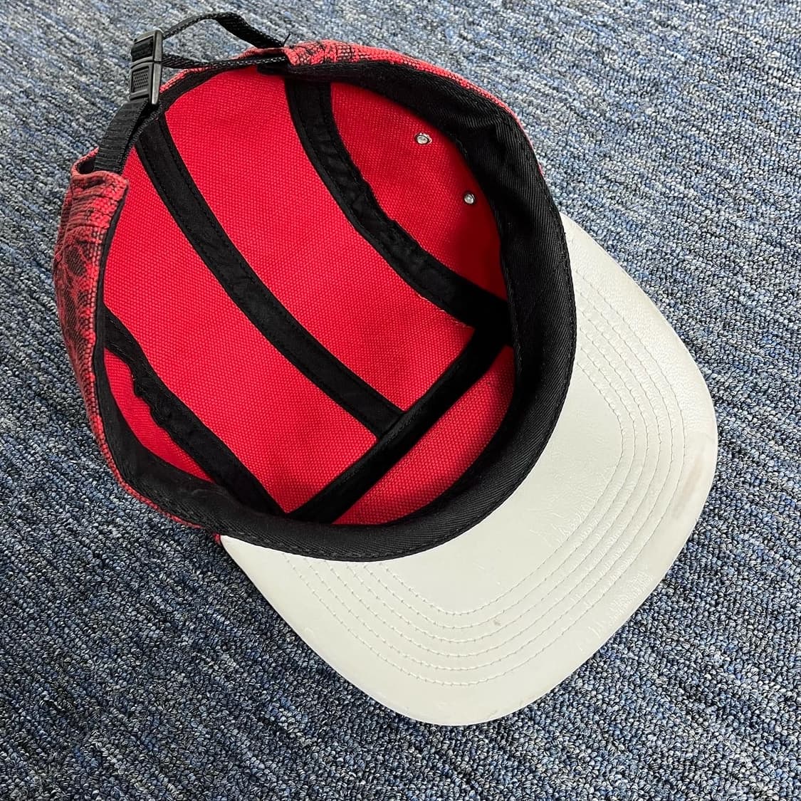 슈프림 레더 레오파드 캠프캡 상품이미지4