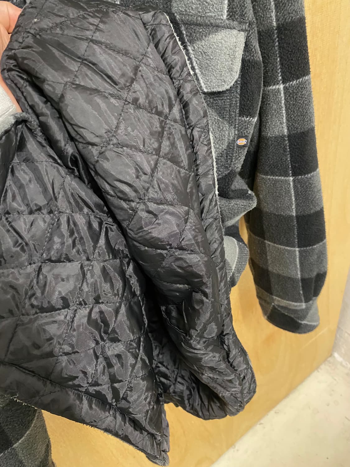 DICKIES fleece shirts jacket 디키즈 체크 후리스 상품이미지6