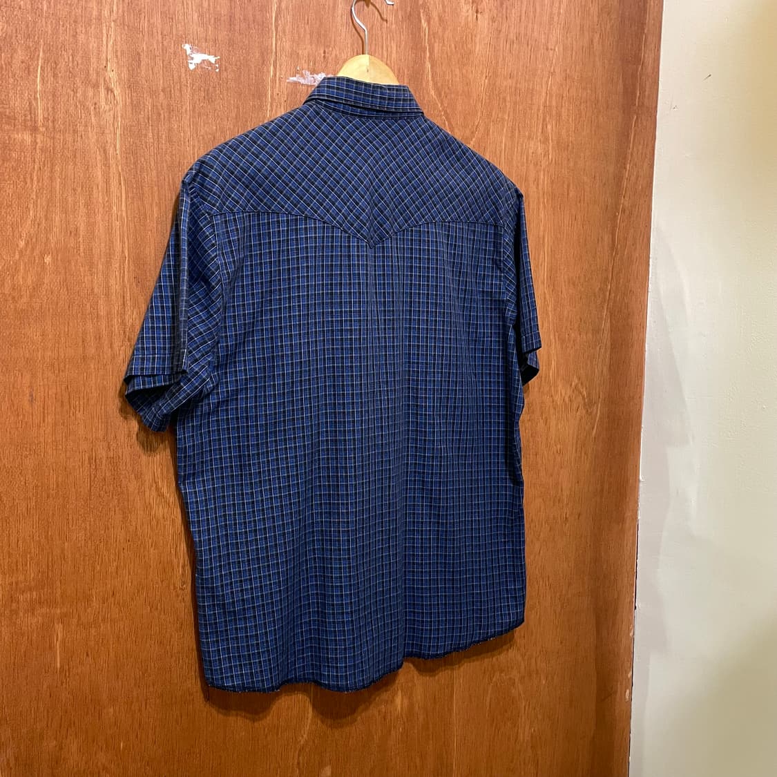 (L) Wrangler 랭글러 체크 웨스턴 반팔 셔츠 상품이미지5