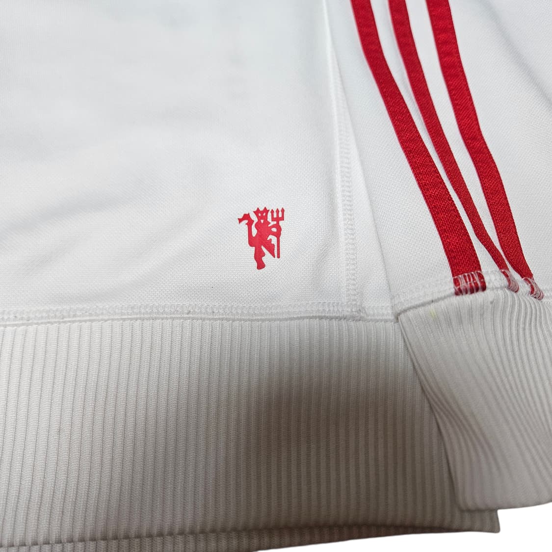 아디다스 맨유 트랙 자켓 화이트 (M) 상품이미지4