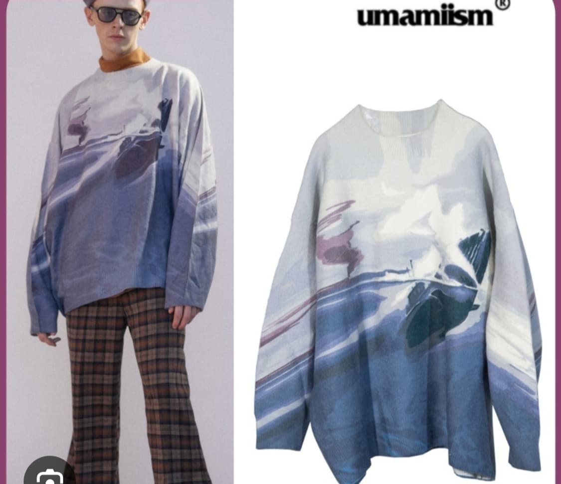 우마미즘 니트 상품이미지1