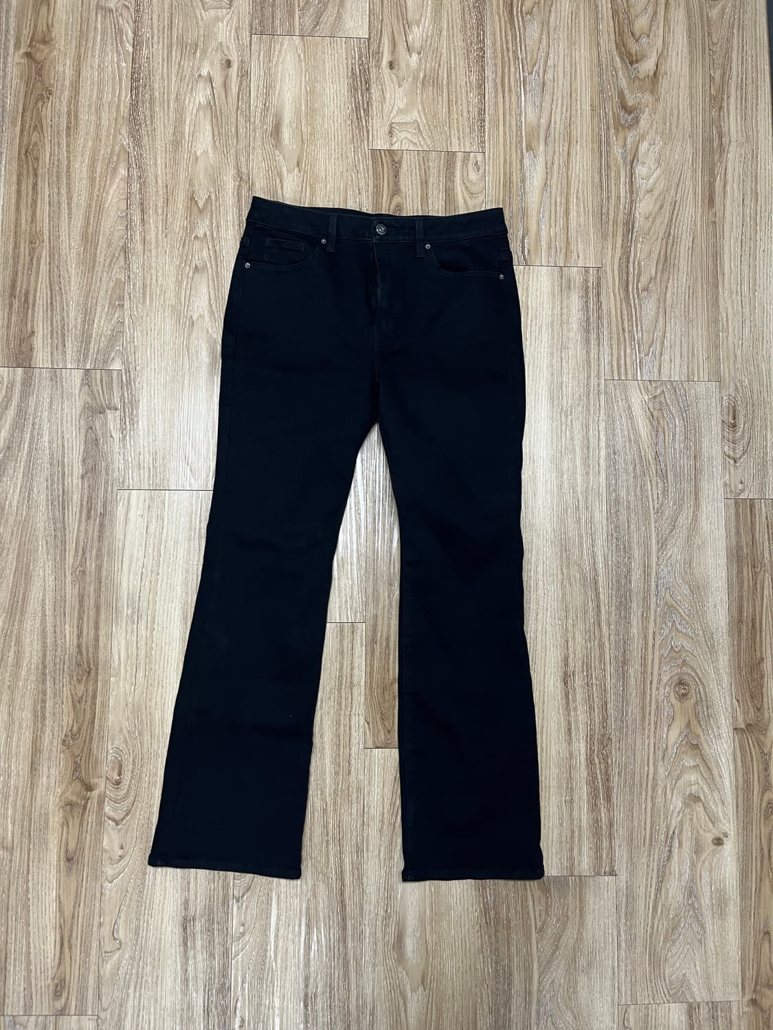 (미사용) 게스 부츠컷 흑청바지 30 상품이미지4