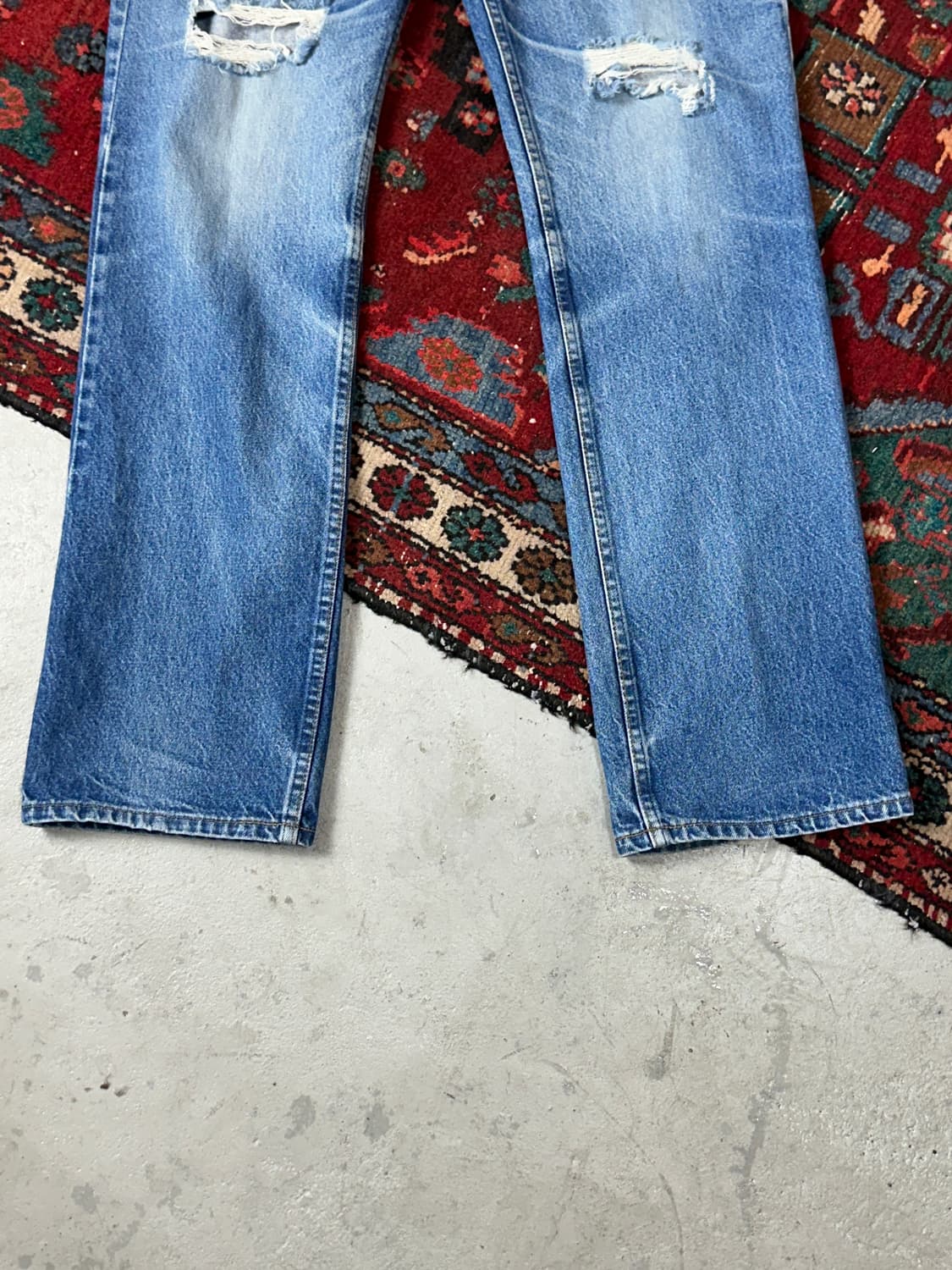 90's USA Made 빈티지 리바이스 517 오렌지탭 부츠컷 상품이미지7