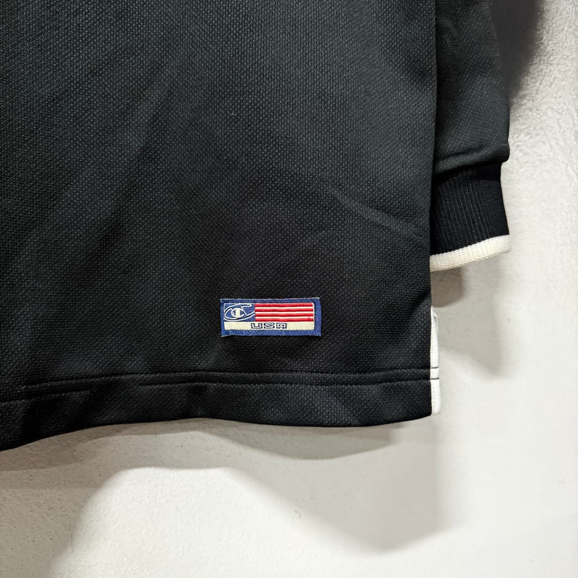 챔피온 00s 재팬 범고래 배색 올드스툴 집업 져지 저지 상품이미지6