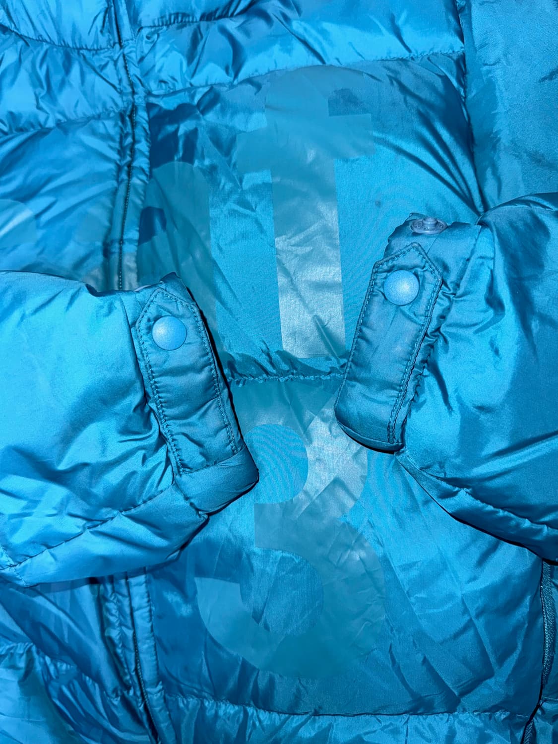 사파리스팟 베이직 사파리 다운 재킷 터콰이즈 상품이미지5