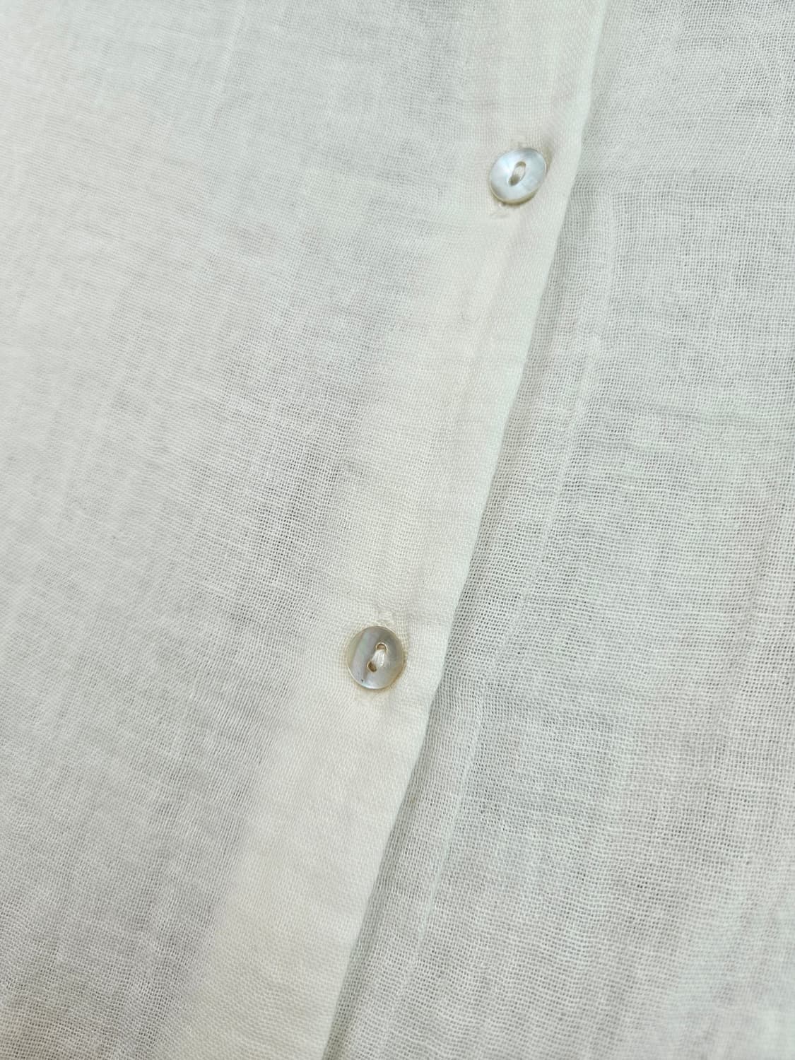 자라 자수 반팔 블라우스 상품이미지5