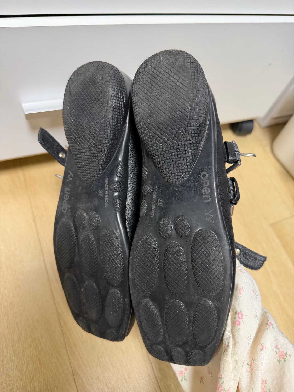 오픈와이와이 버클 발레 플랫 235 (37) 상품이미지3