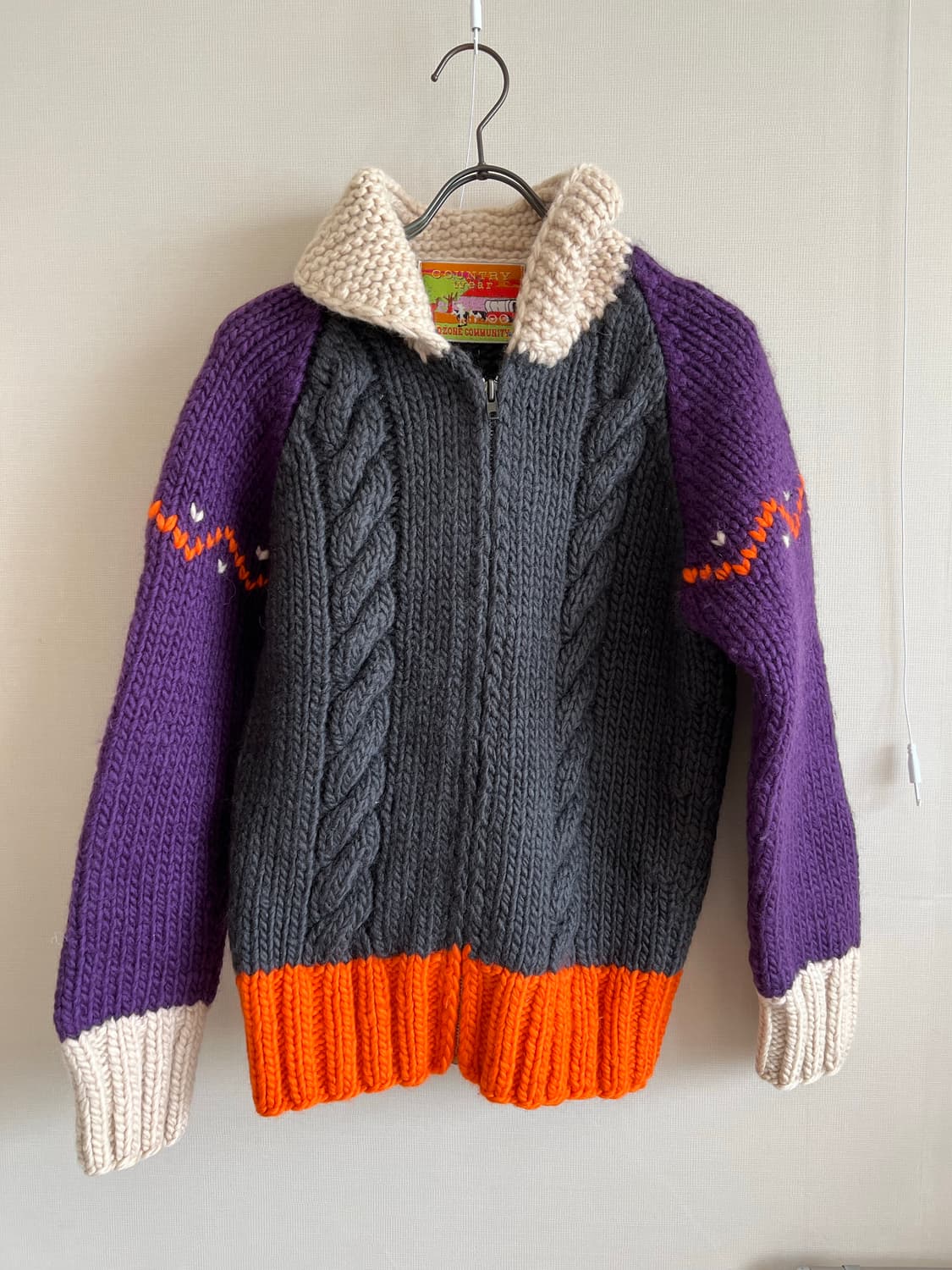 OZONE COMMUNITY 집업 니트 상품이미지1