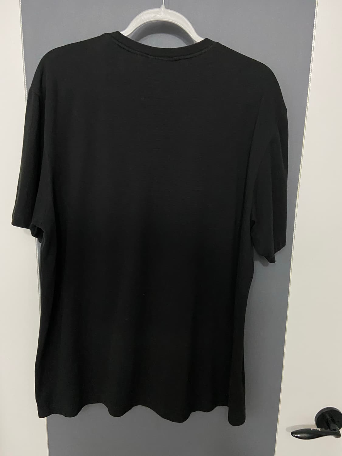 라코스테 라운드 반팔 티셔츠 블랙 2XL 상품이미지3