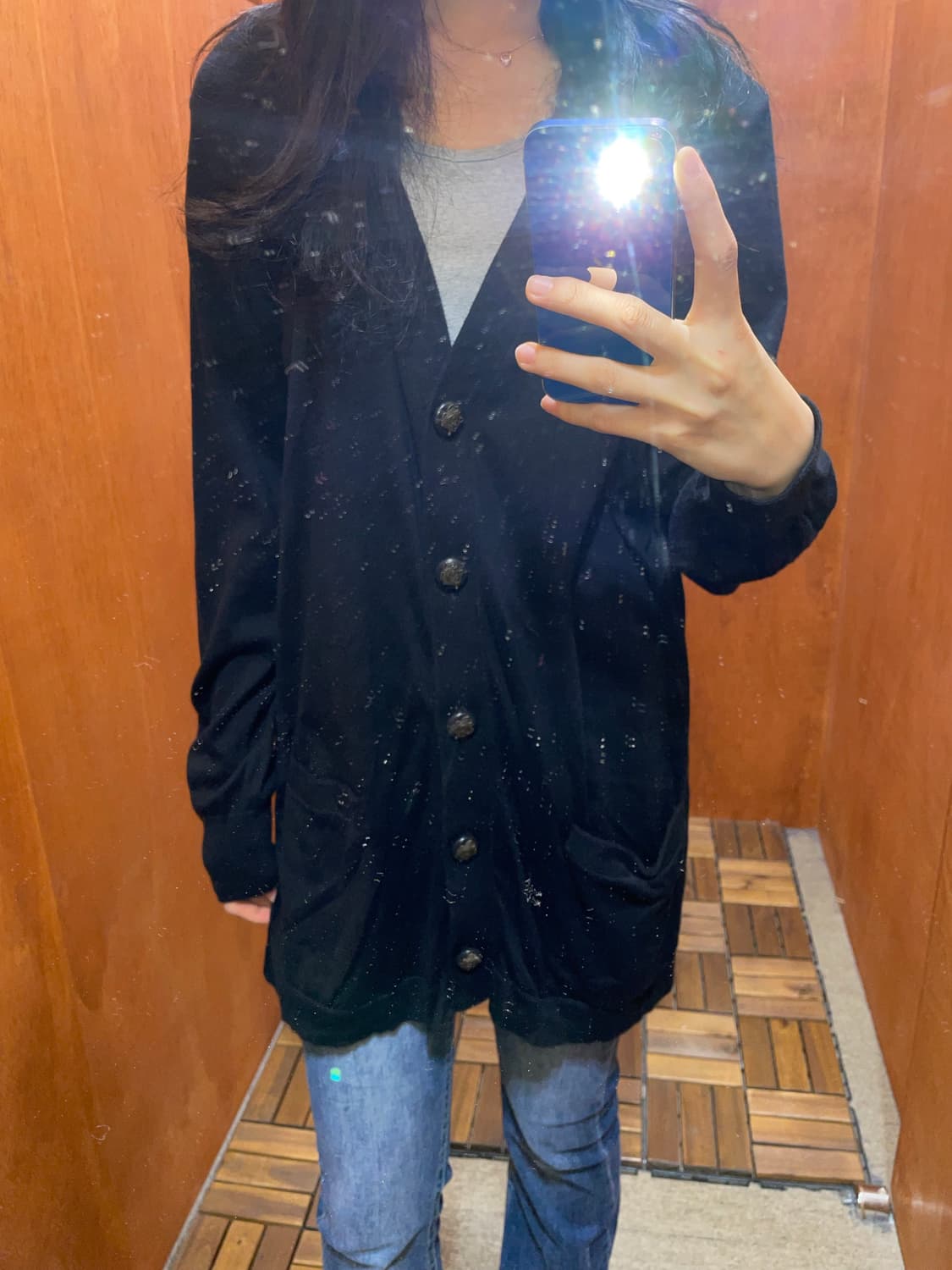 (XL) Lauren 로렌 랄프 로렌 브이넥 가디건 상품이미지2