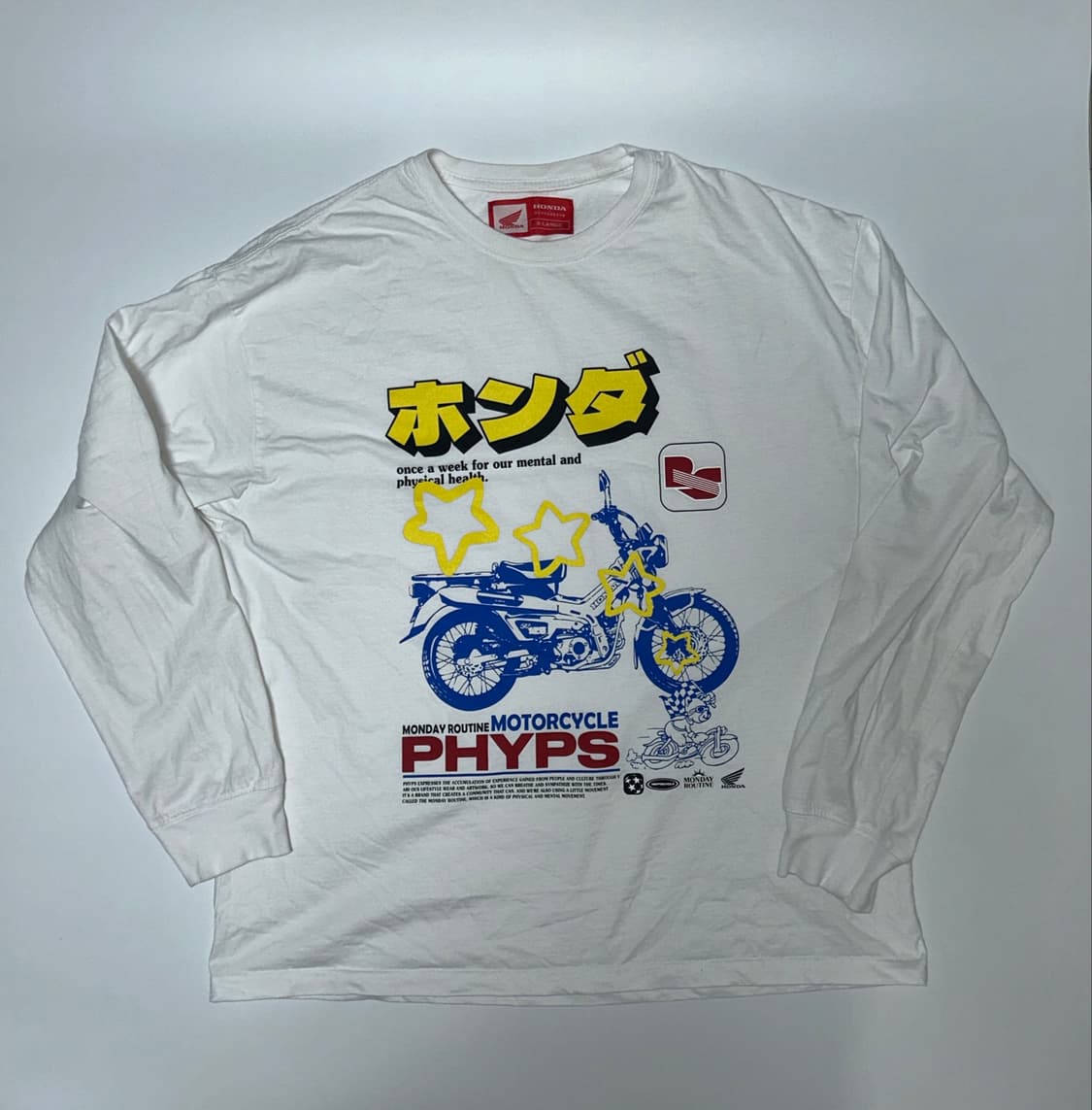 Honda Japanese CT 125 Long sleeve White 상품이미지1