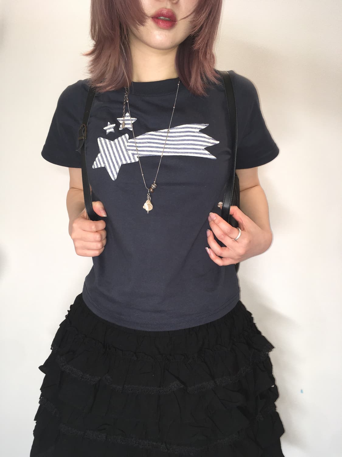 star stripe patch t shirt 상품이미지2