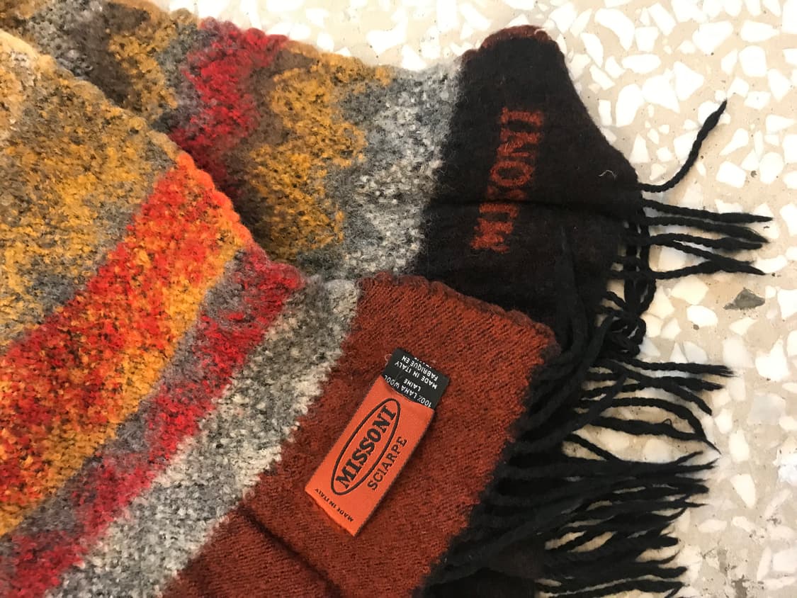 MISSONI Zigzag Mohair Blend Scarf  상품이미지5