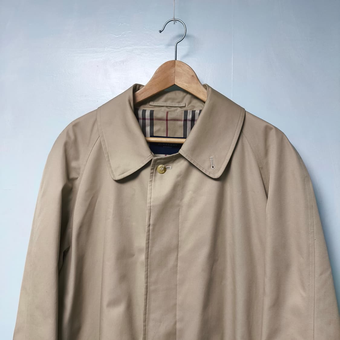 [Made in ENGLAND] BURBERRY 트렌치 발마칸 코트 상품이미지3