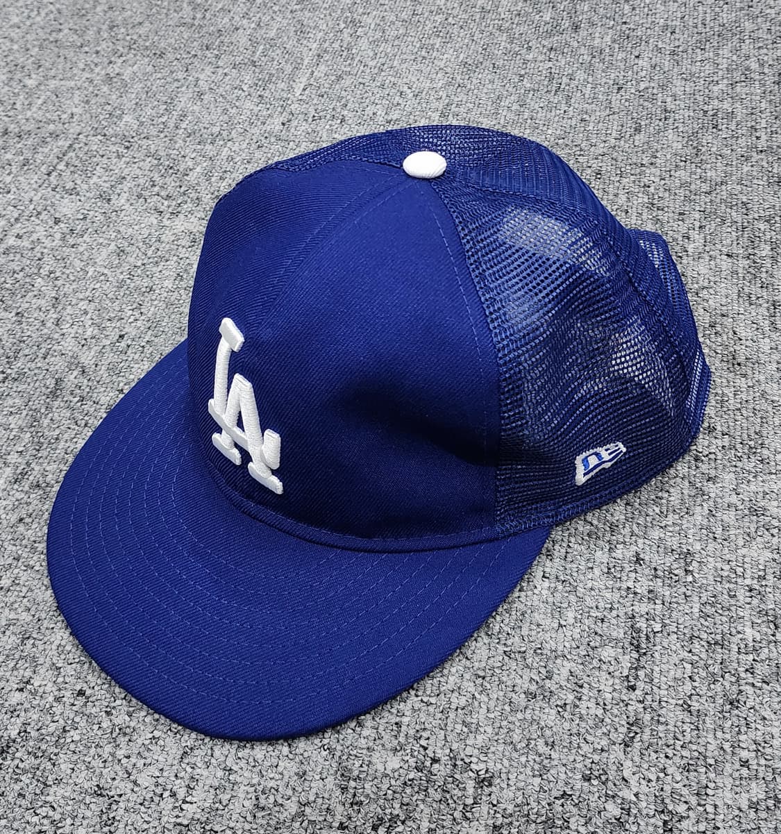뉴에라 LA 다저스 9FIFTY 메쉬 트러커 스냅백 모자 S-M 상품이미지1