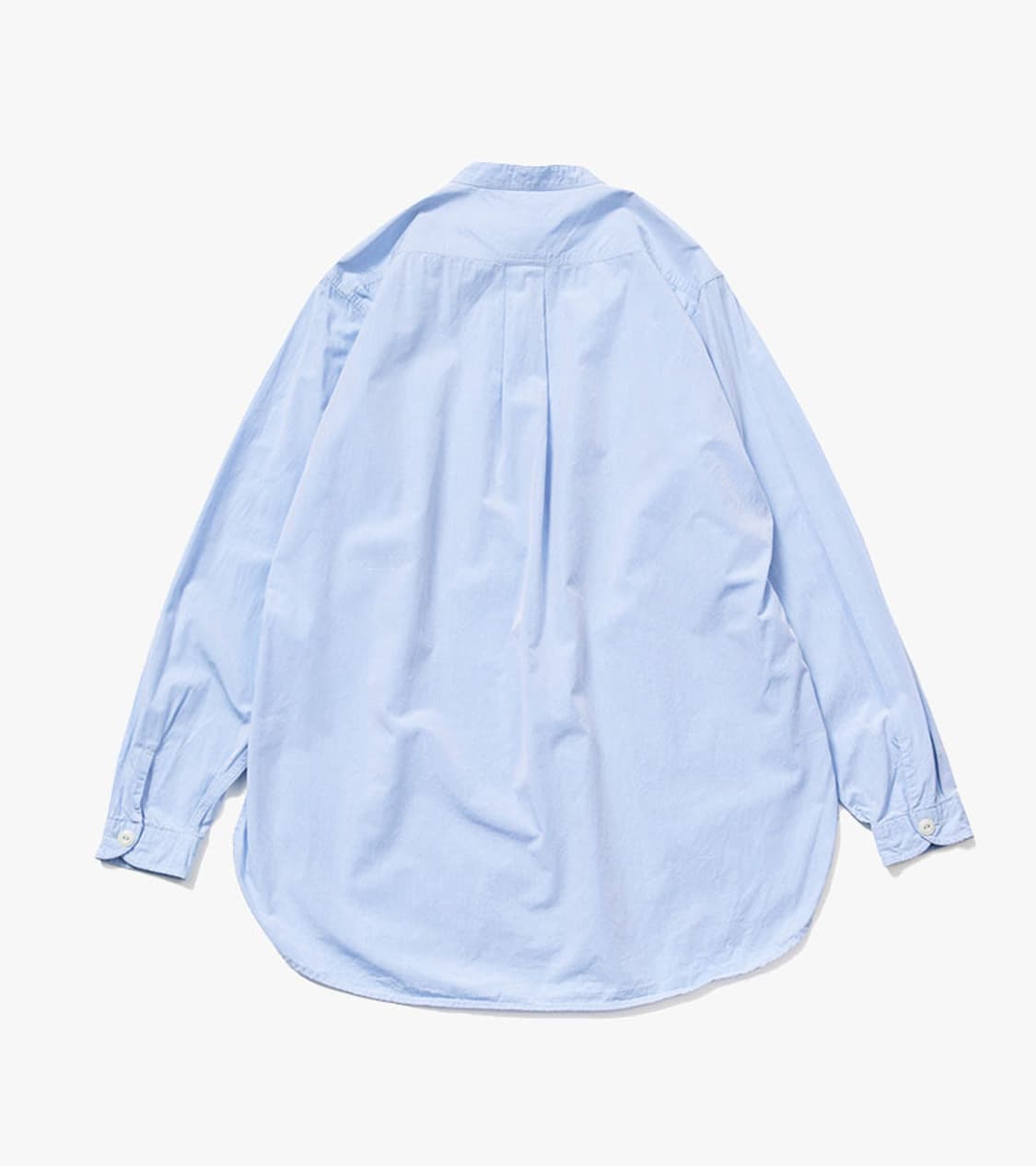 DANTON - POPLIN BAND COLLAR SHIRT 상품이미지9