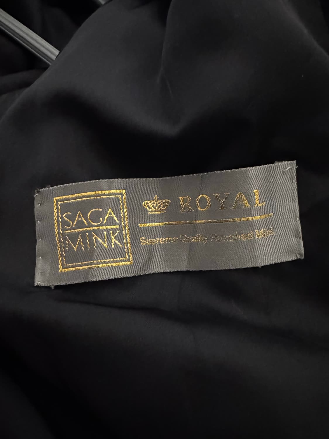 사가로얄 롱 밍크코트 상품이미지4