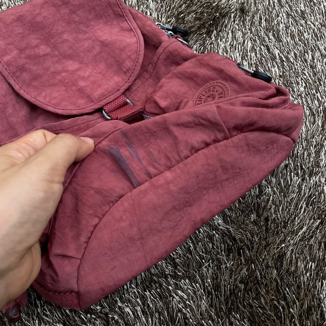 키플링 Kipling 인디핑크 투포켓 백팩 상품이미지3