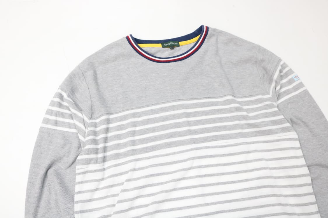 헨리 코튼 스트라이프 긴팔티셔츠 상품이미지3