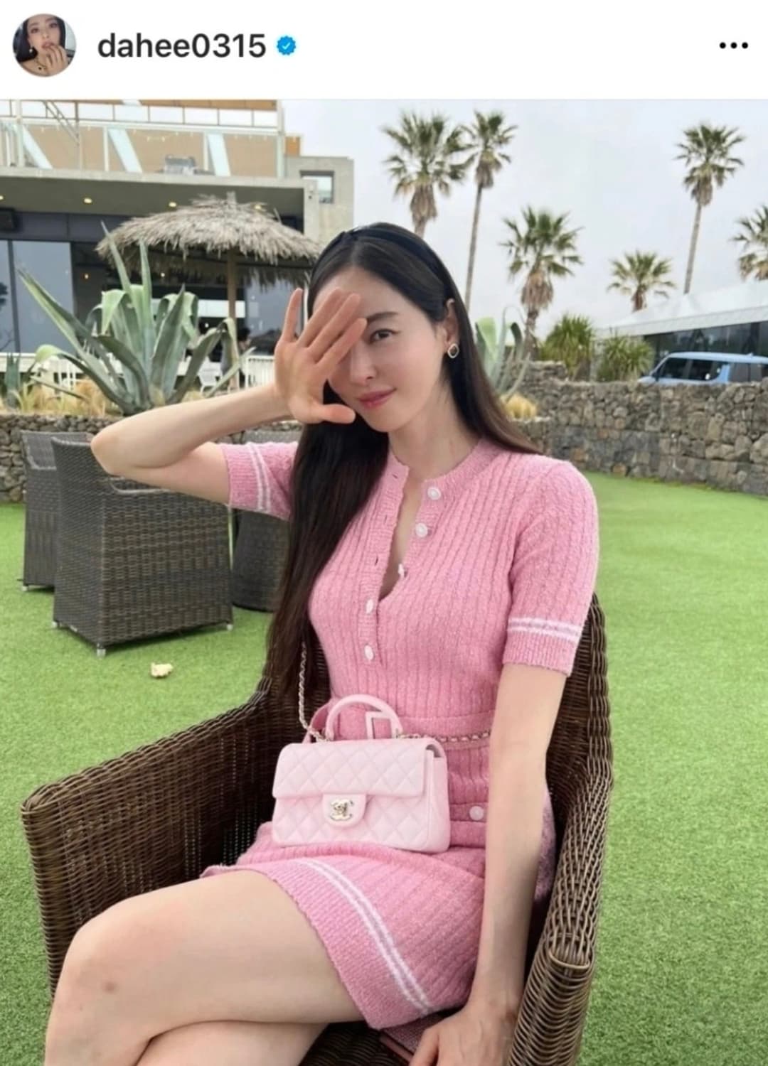 샤넬 벨티드 롱 가디건 원피스 상품이미지8