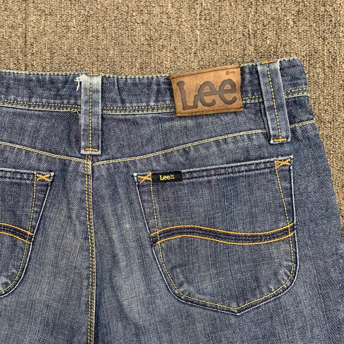 [34] Lee 와이드 스트레이트핏 데님팬츠 상품이미지1