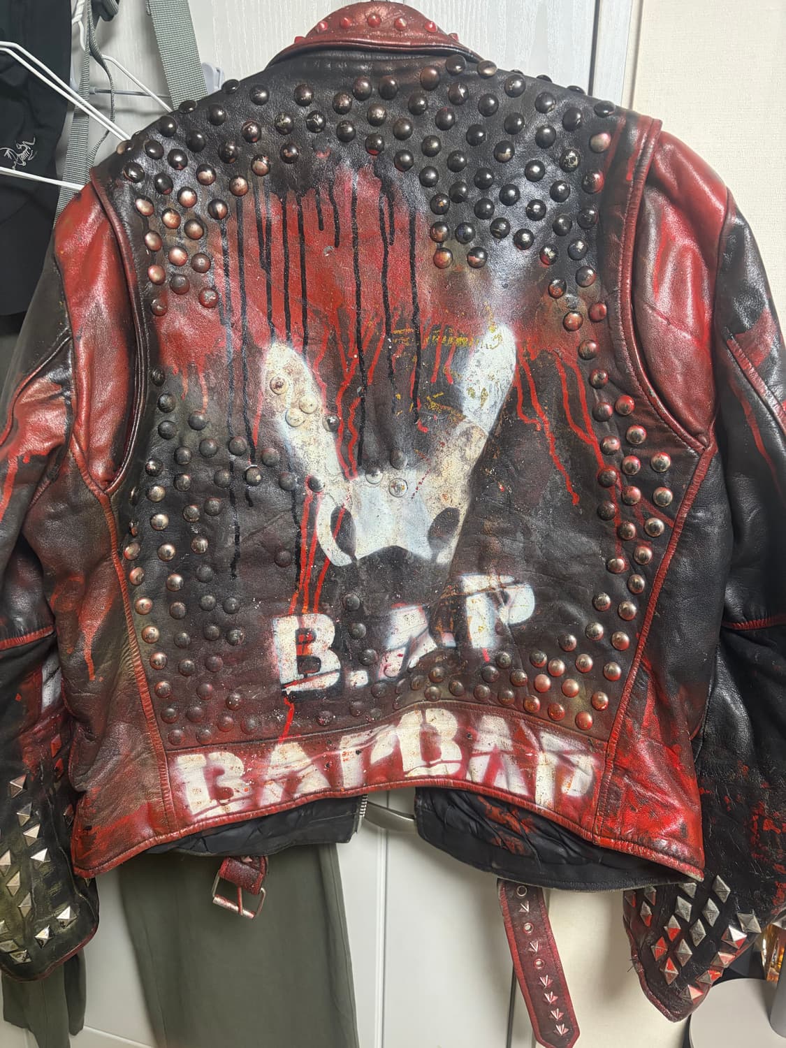 B.A.P 워리어 무대의상 가죽 자켓 상품이미지1