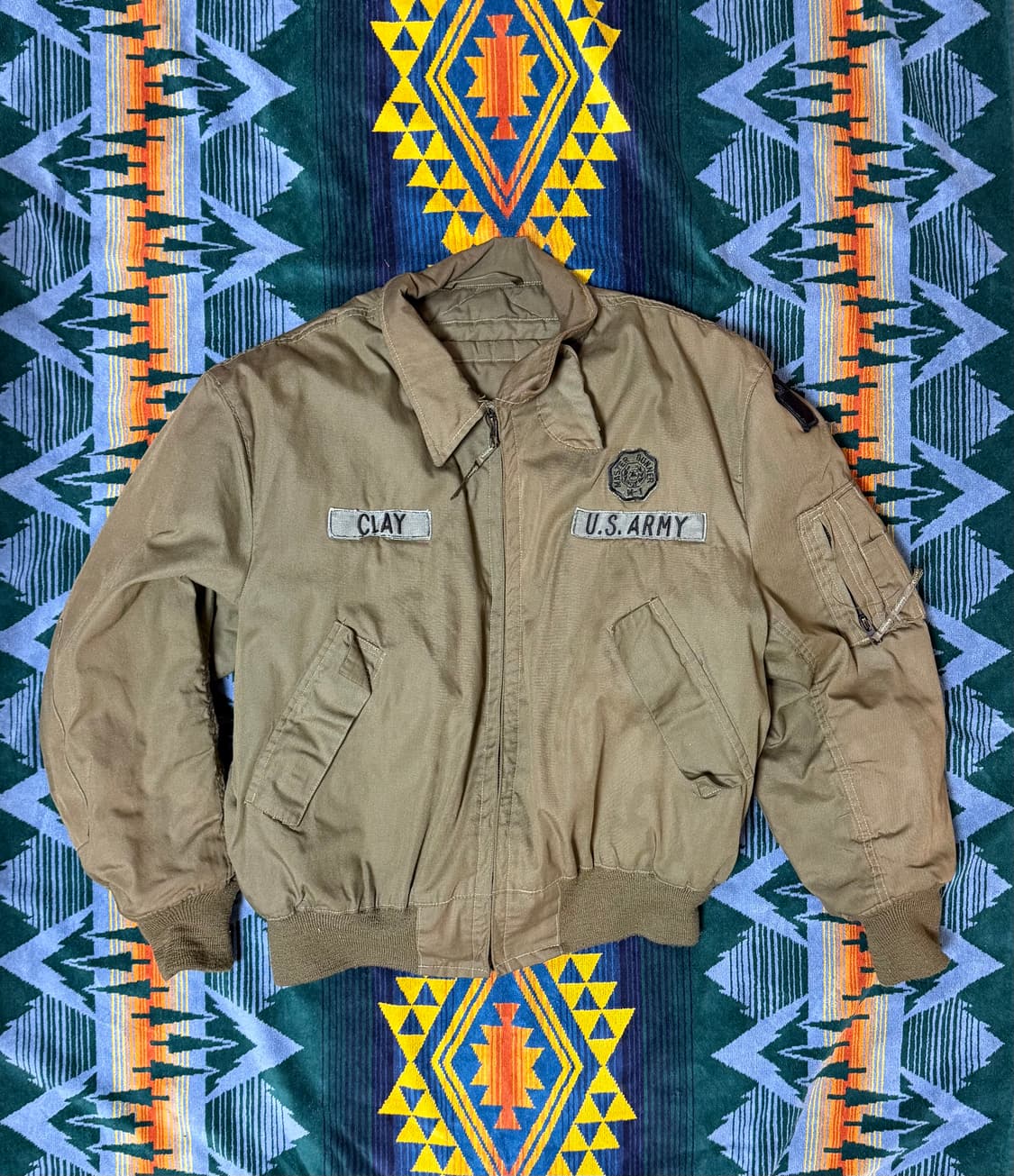 *80s US military tanker jacket XL 상품이미지1