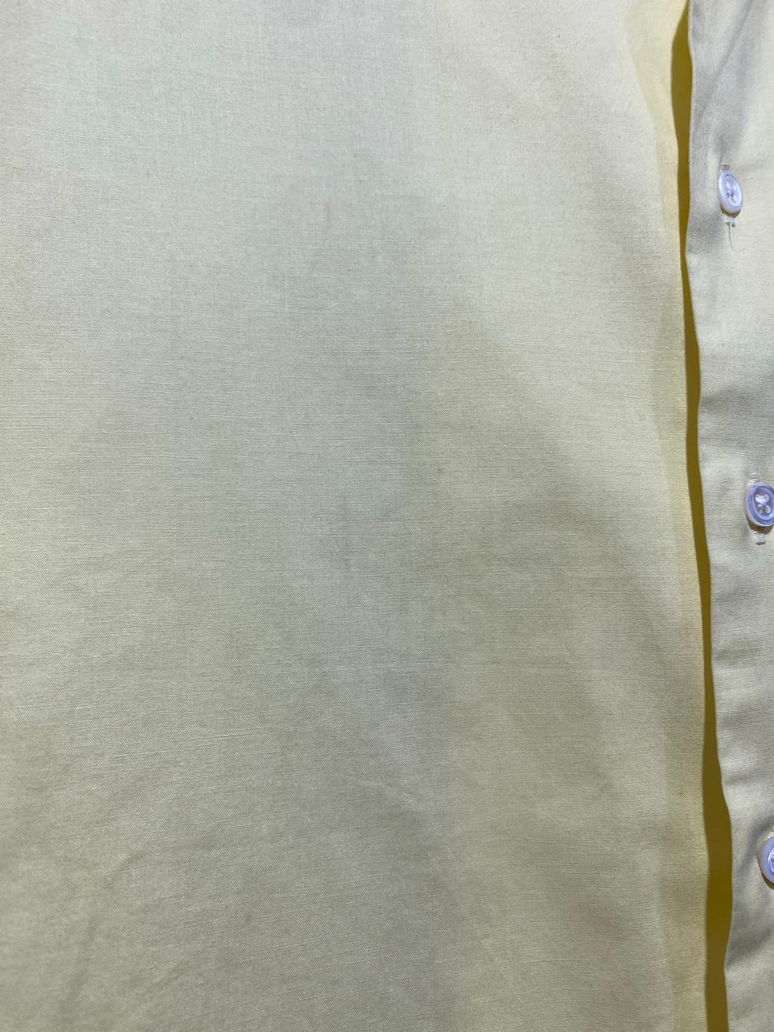 Polo Ralph Lauren 옐로우 오픈 칼라 코튼 하프 셔츠 상품이미지4