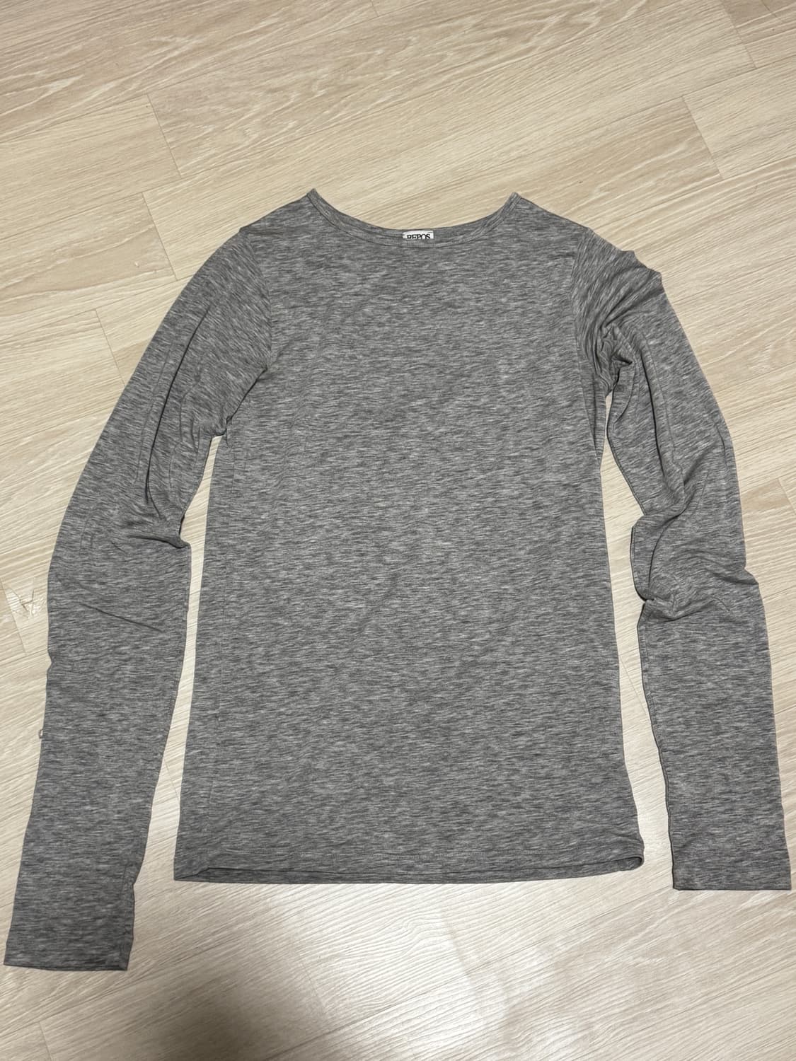 리포스 soft round t-shirts lightgrey (1회착용) 상품이미지2