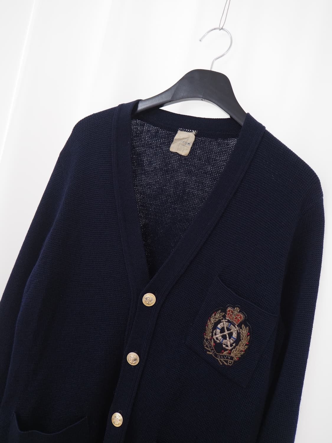 1980's vitange virginwool cardigan  상품이미지2