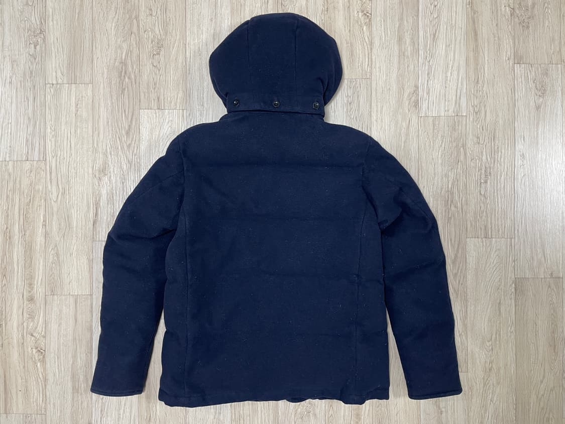 95~100) 단톤X빔스 후드 숄카라 울 다운패딩(RRL&LVC&폴로) 상품이미지4