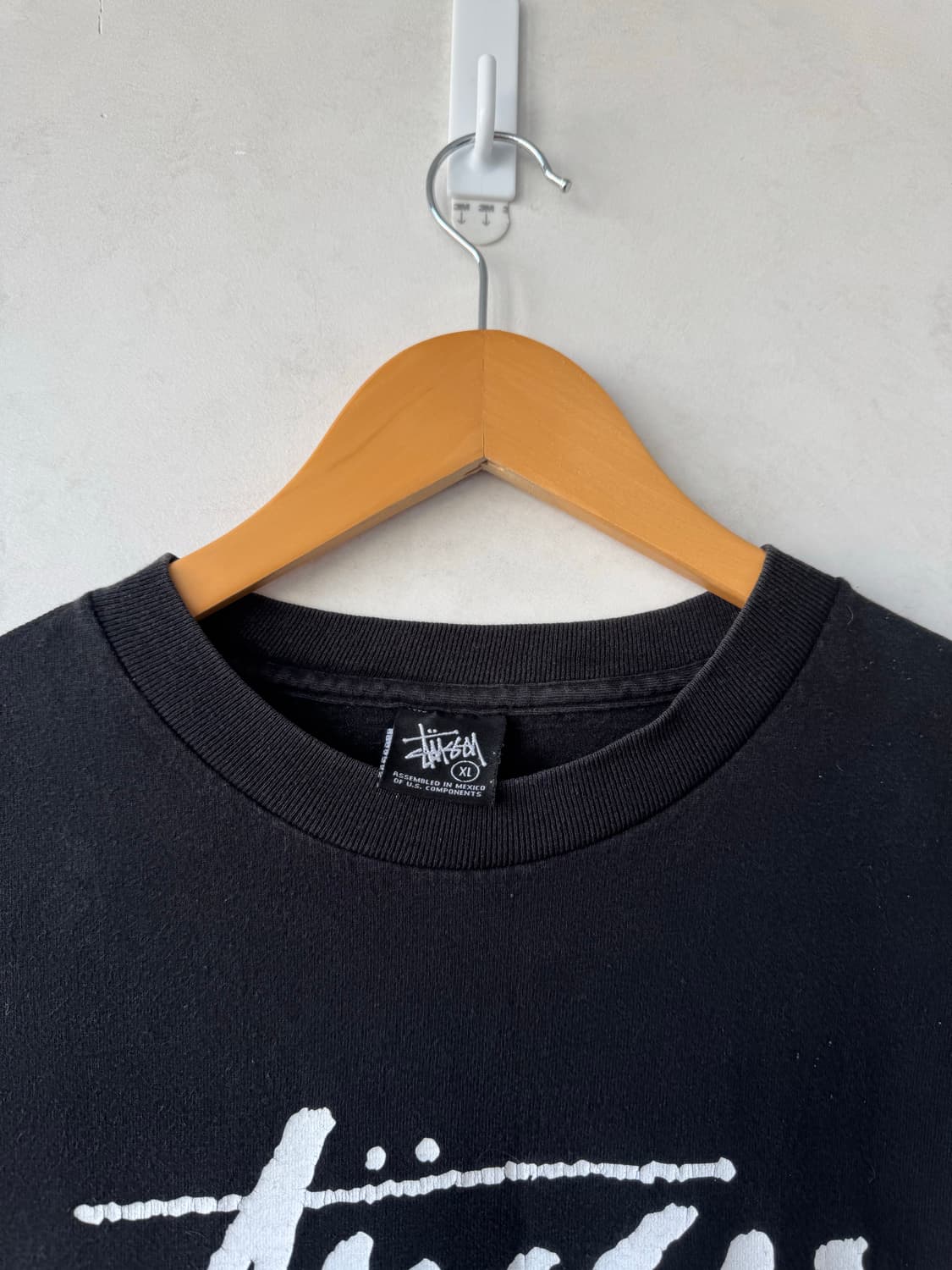 00s 스투시 Warrior Man 티셔츠 상품이미지3