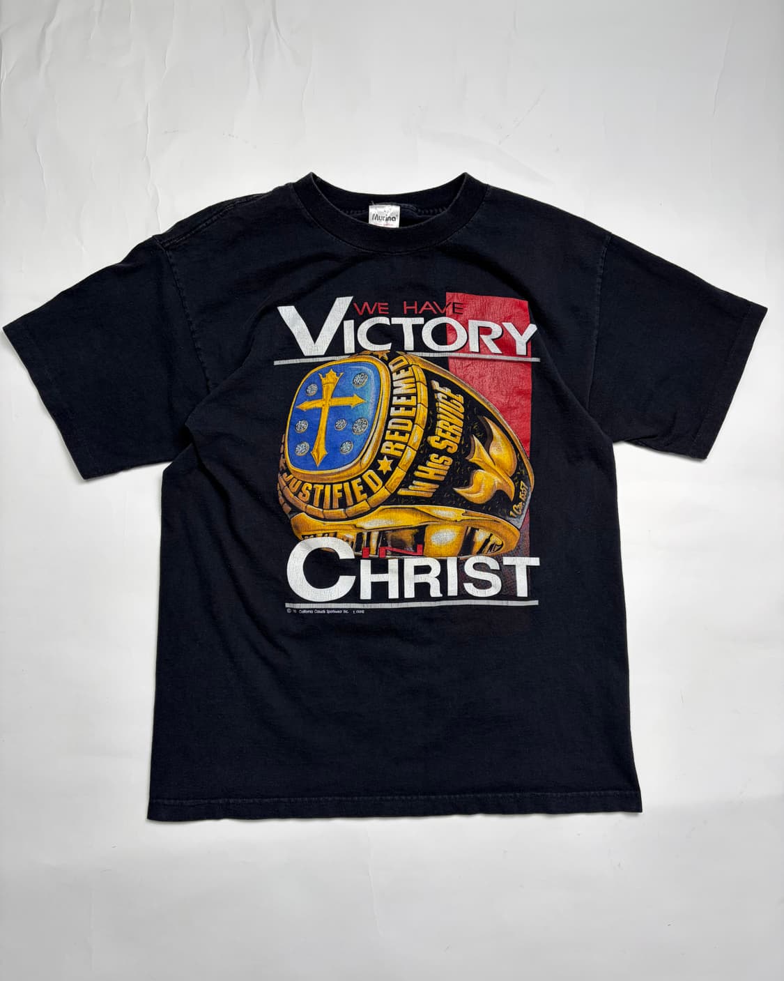 90s Jesus Tee (black) 상품이미지1