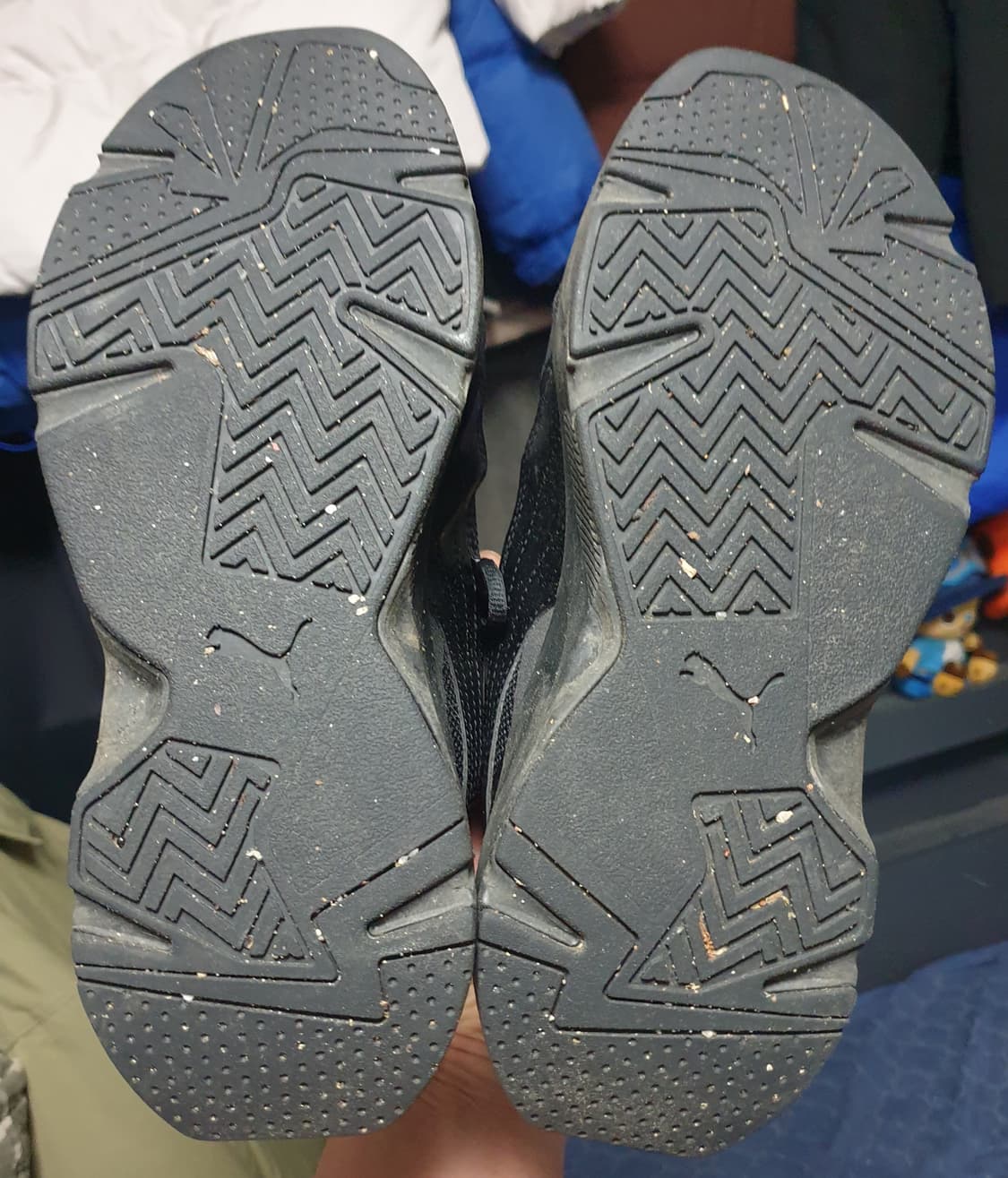 푸마 카시아 SL 키높이 스니커즈 블랙 (250) 굽4.5cm 상품이미지5