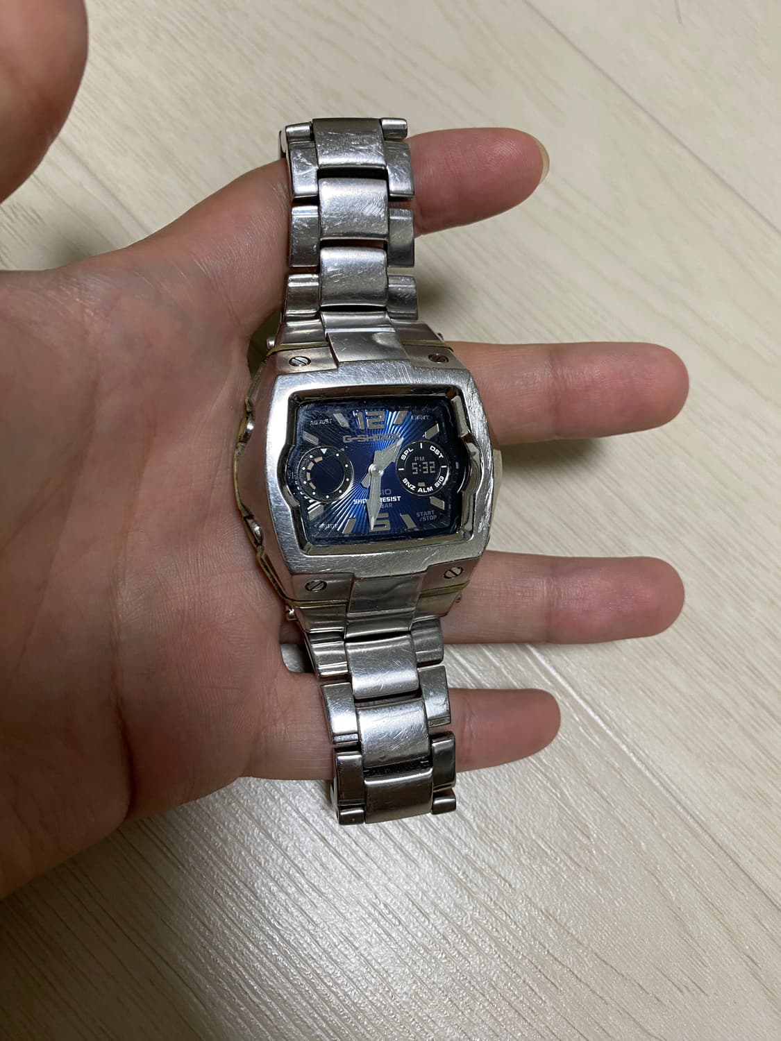 G-SHOCK 빈티지 G-011D 블루 희귀매물 상품이미지1