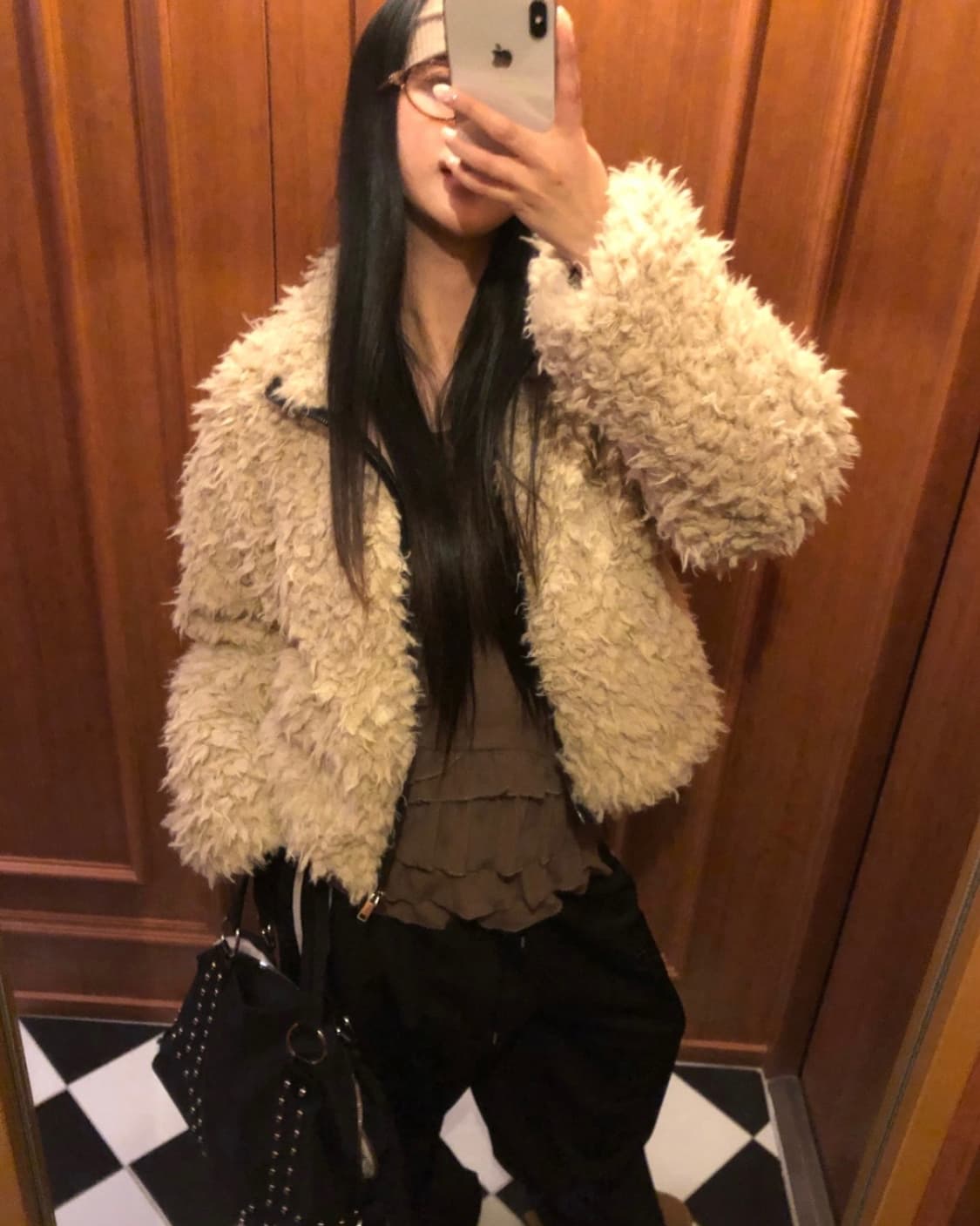 플러피 후리스 퍼 점퍼 상품이미지3