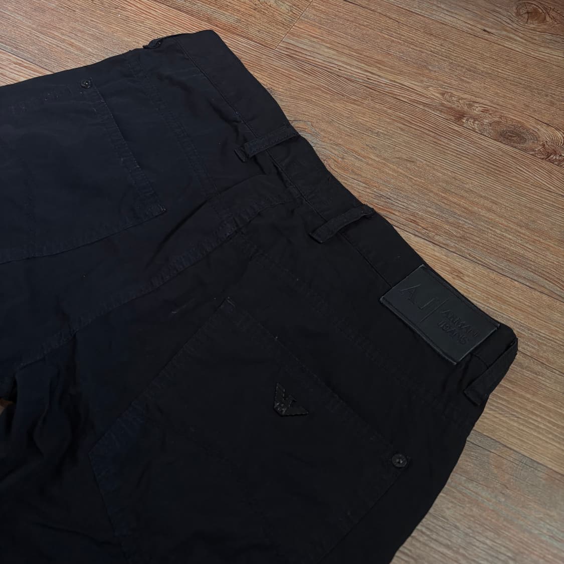 AJ 알마니진 블랙 30 면바지 로라이즈 신세계 수입 정품 상품이미지7