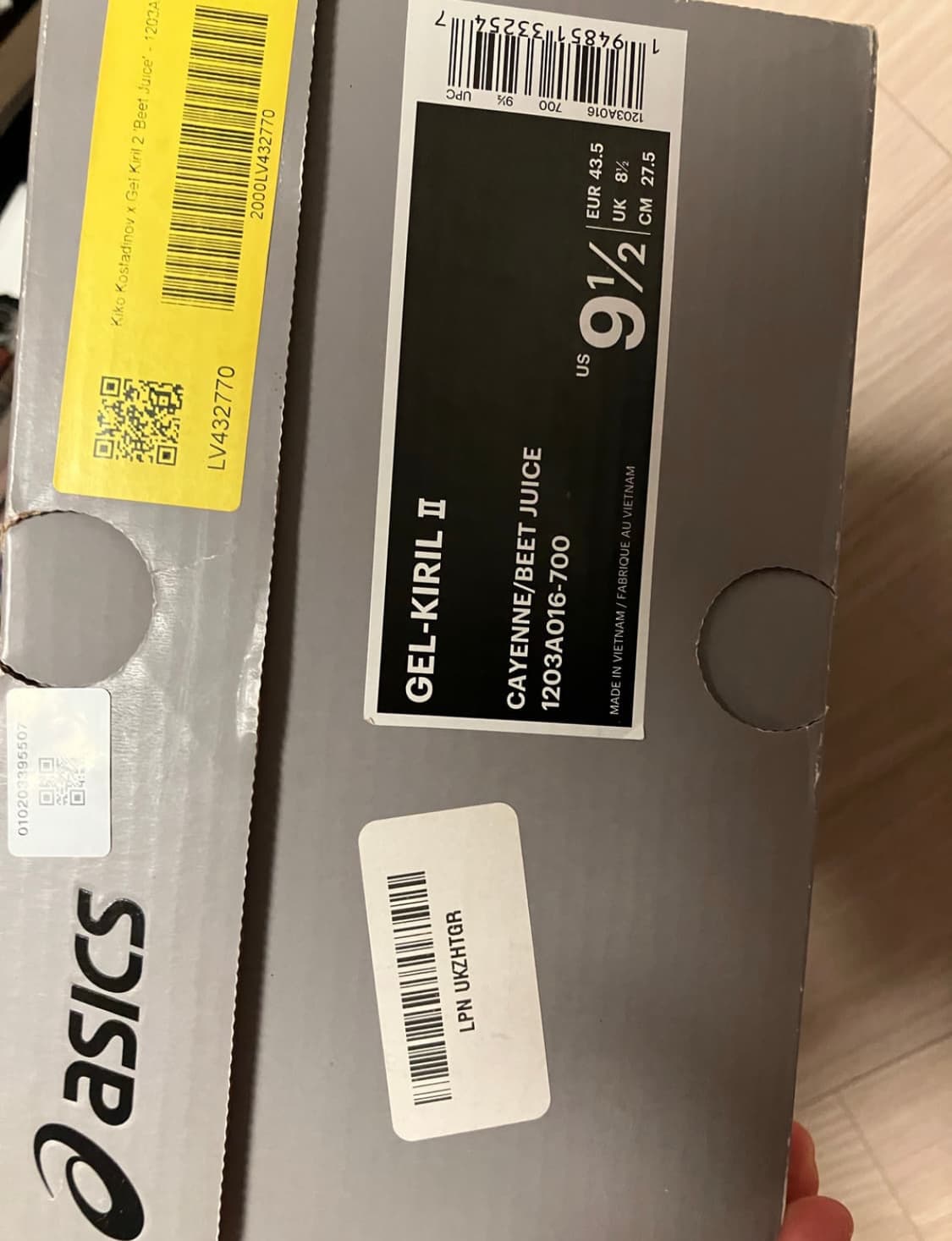 아식스x키코 코스타디노브 젤 키릴 2 카옌 상품이미지3