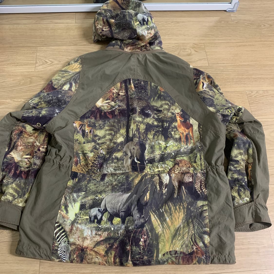 95)Gk italiya 동물 프린팅 사파리 바람막이 상품이미지2