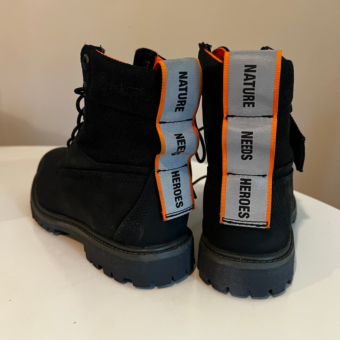 팀버랜드 6인치 스티치 블랙 워커 상품이미지3