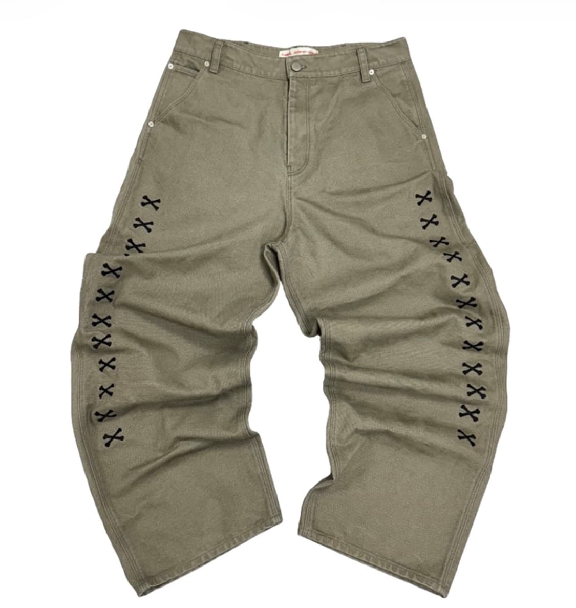 [2] 아오이로 더 데스 오브 크롬 워크팬츠 올리브 새상품 상품이미지1