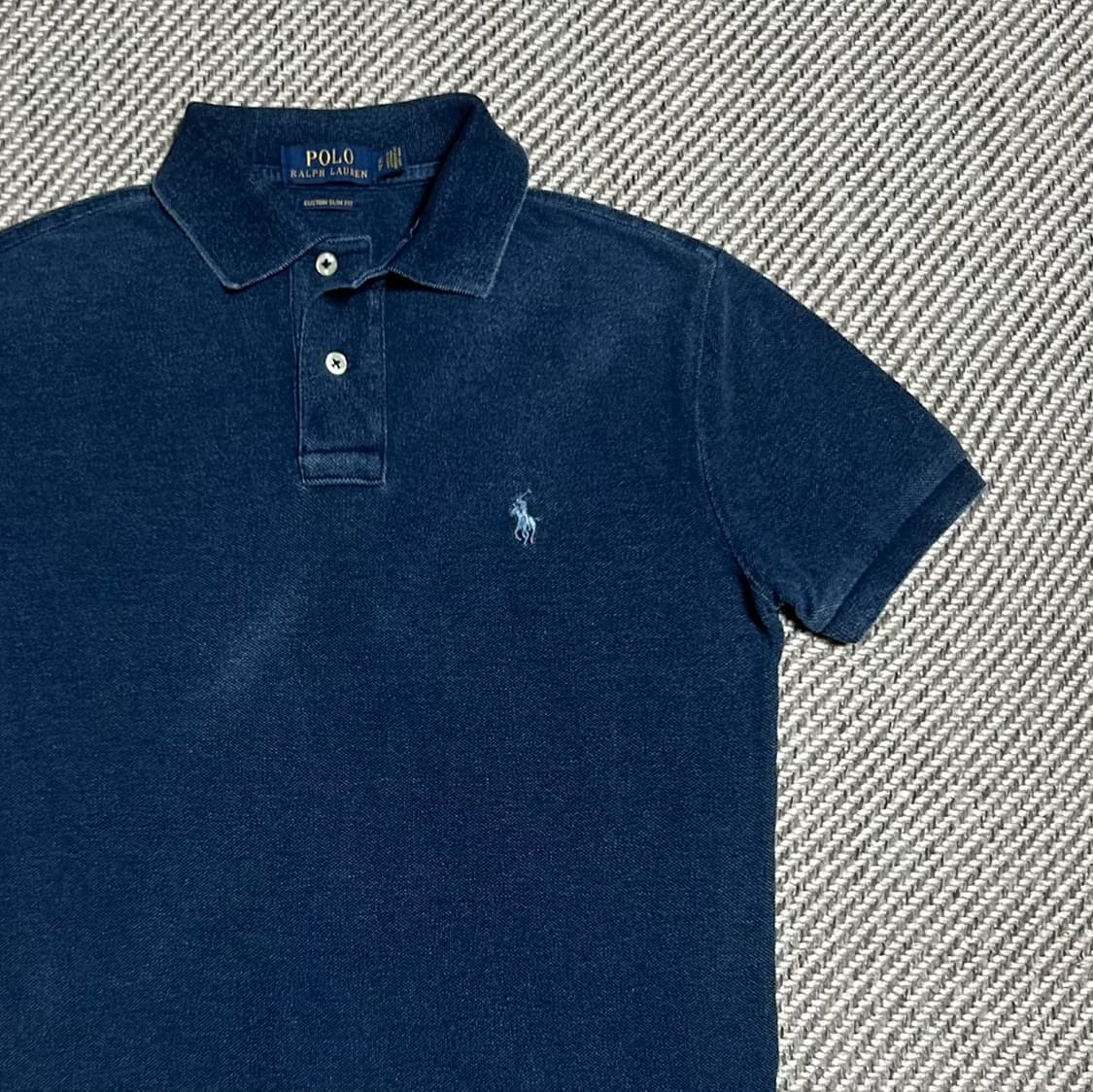 [S] Polo 폴로 랄프로렌 인디고 반팔 카라티 상품이미지2