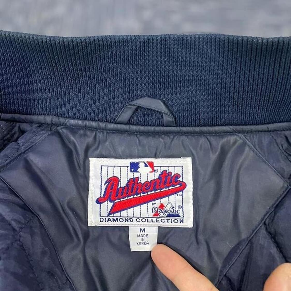 마제스틱 양키즈 다이아몬드 컬렉션 스타디움 자켓 (L) 상품이미지6