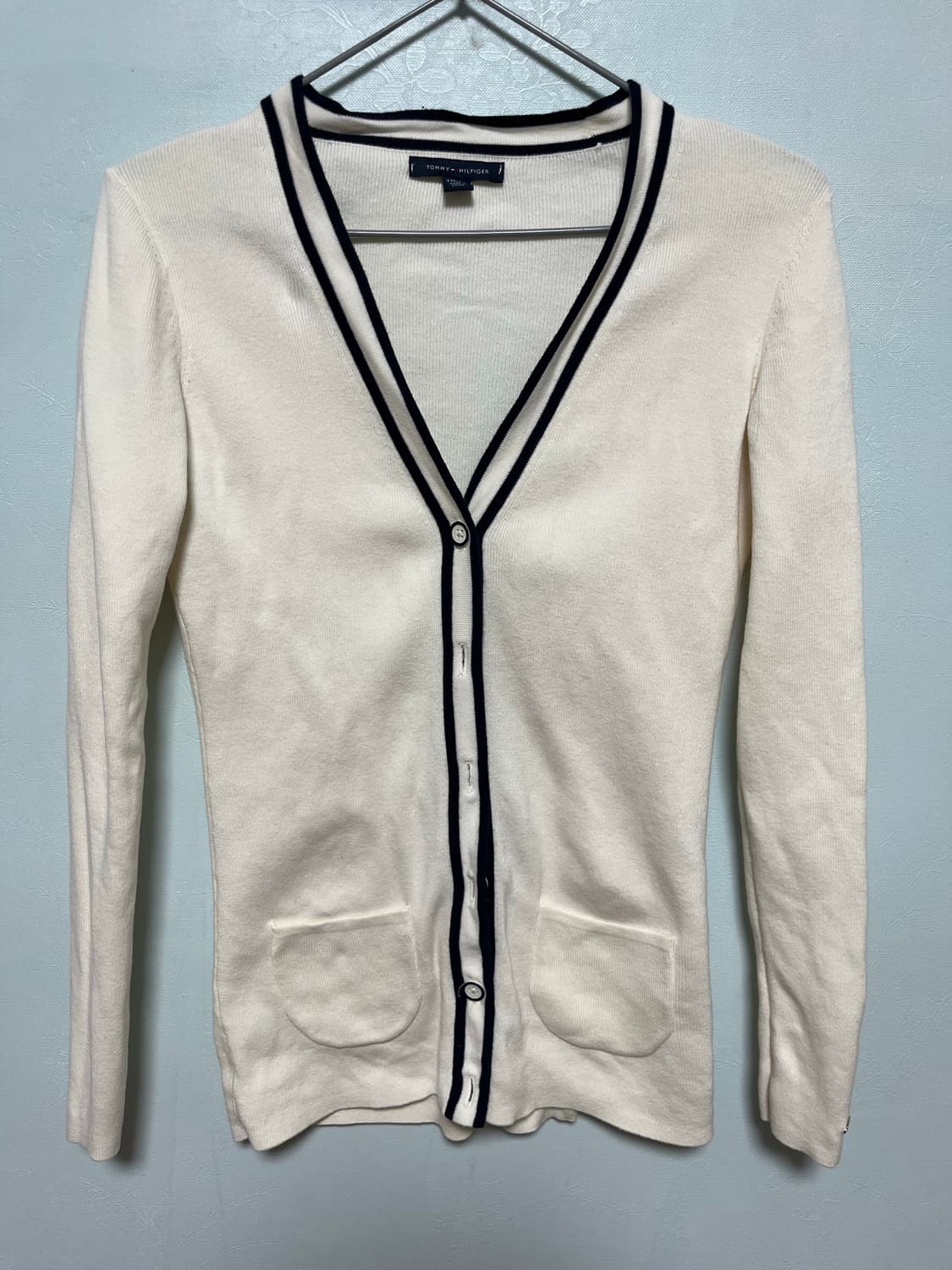 타미힐피거 아이보리색 가디건 상품이미지1