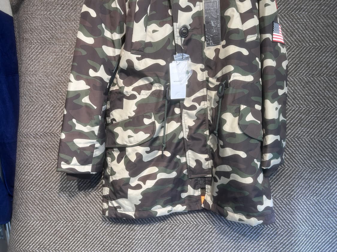 데드스탁) Moussy 밀리터리 m65 다운자켓 상품이미지3