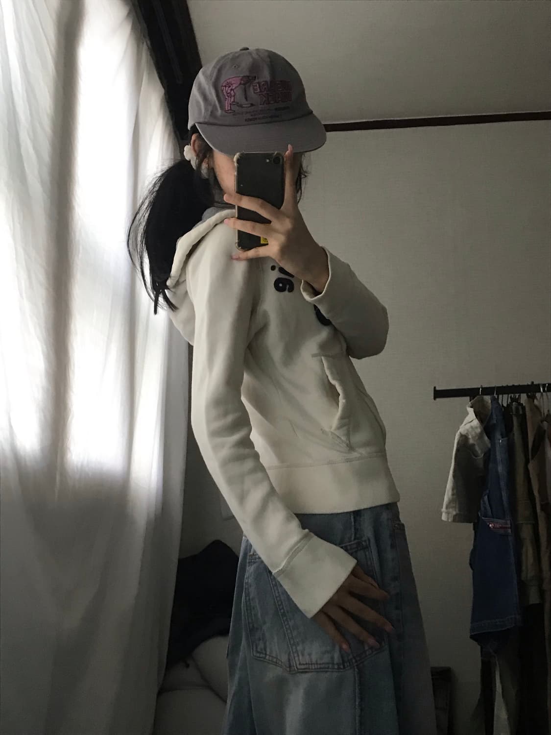 아베크롬비 아이보리 후드집업 상품이미지4