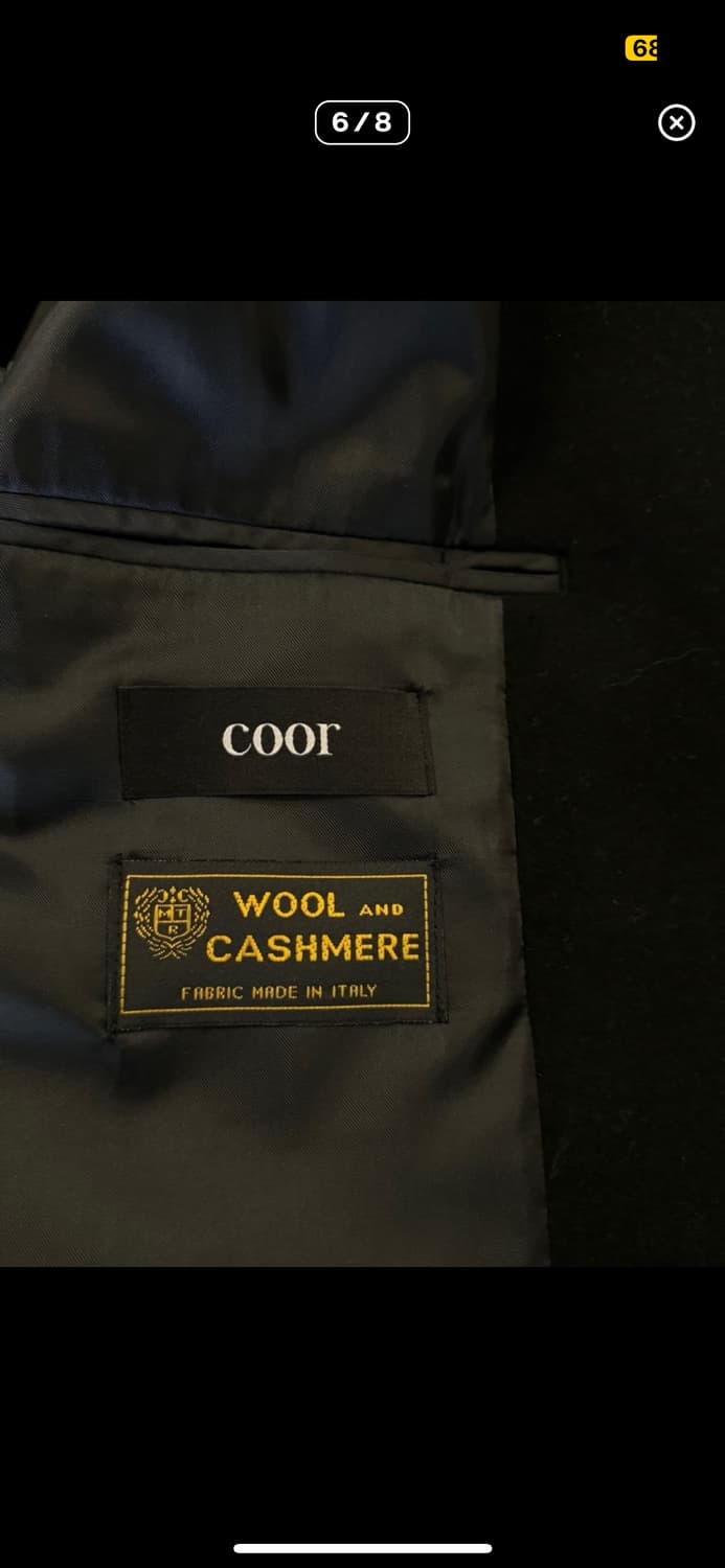 coor 롱코트 캐시미어 상품이미지2