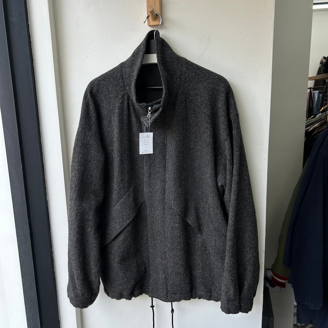 16827 - 오라리 헤어라인 라이트 트위드 블루종 자켓 상품이미지2